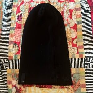Bula, one size, black, wool blend beanie